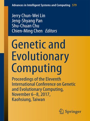cover image of Genetic and Evolutionary Computing